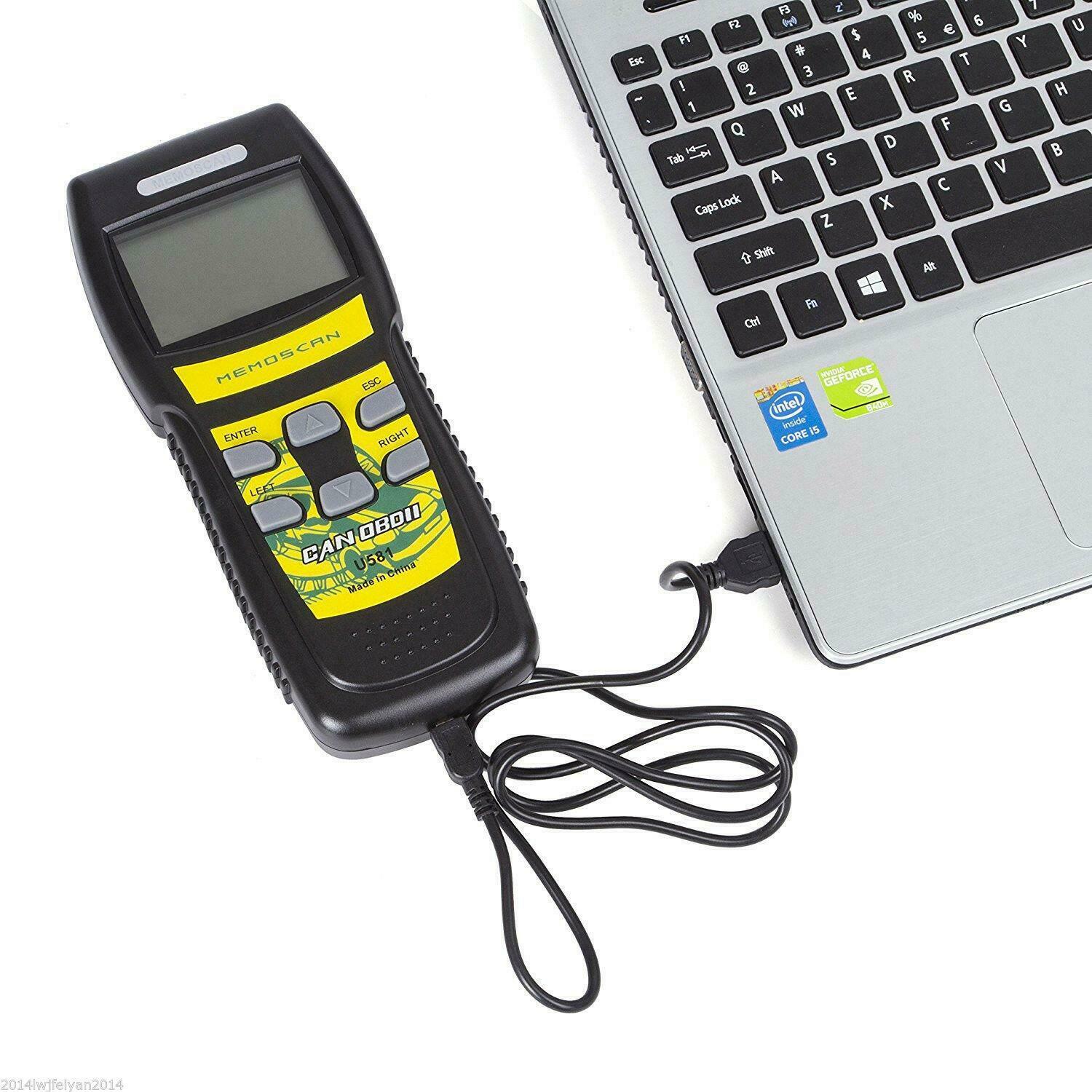 Car Truck U581 OBD2 OBDII EOBD Code Reader Scanner Auto Diagnostic Scan Tool