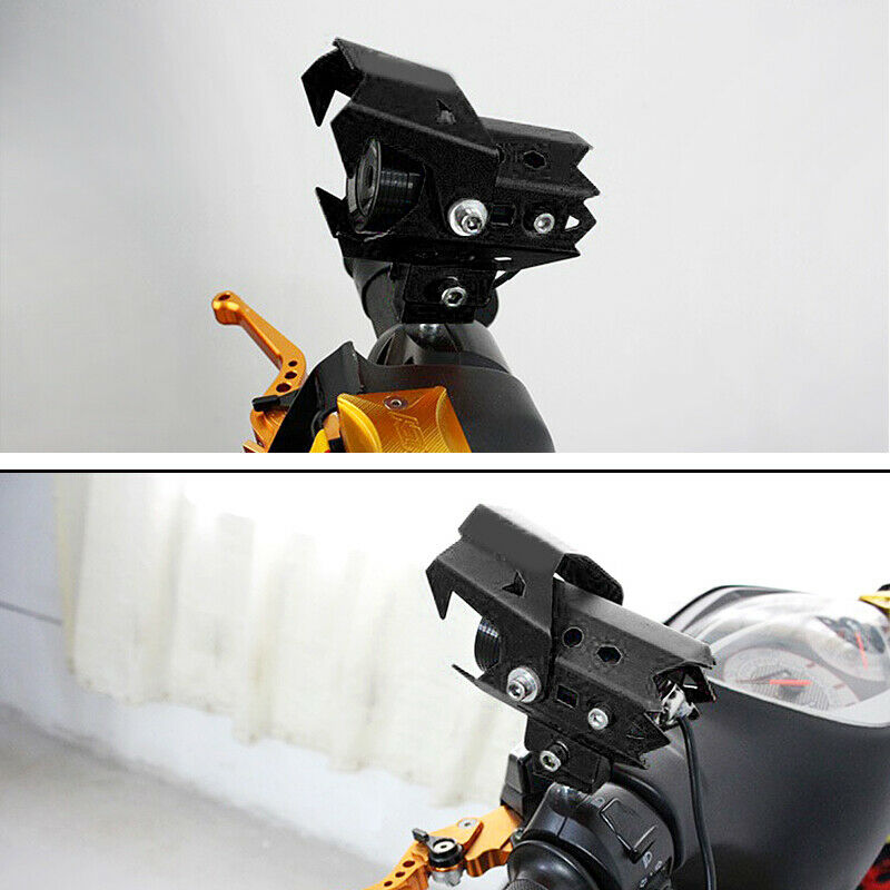 2PCS U8 Lens Motorcycle Headlight Driving Fog Lights Spot Lamp Spotlight White