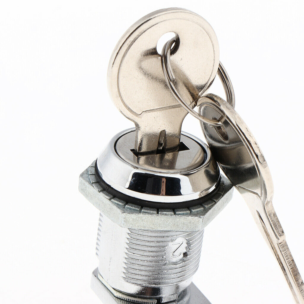 17mm Disc Tumbler Cam Lock Tubular Cam Lock with Keys for Marine/Camper/RV