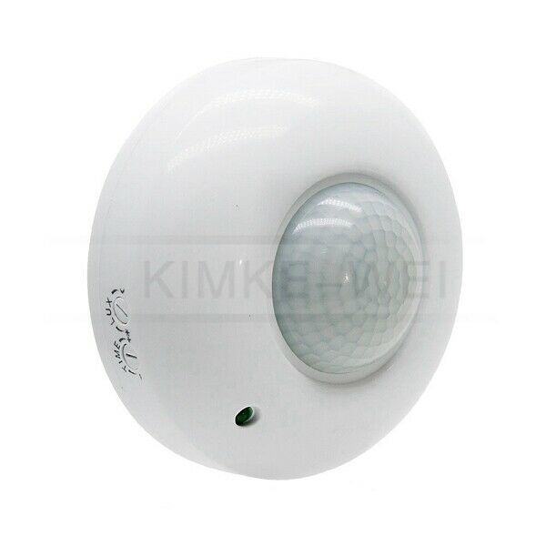 360 Ceiling PIR Infrared Body Motion Sensor Detector Lamp Light Switch 110V/220V
