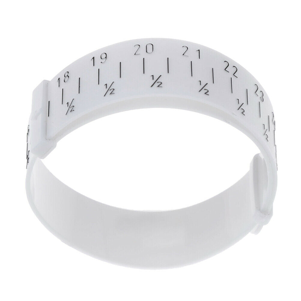 Bracelet sizerplastic wristband measuringtool bangle jewelry making gauge.l8