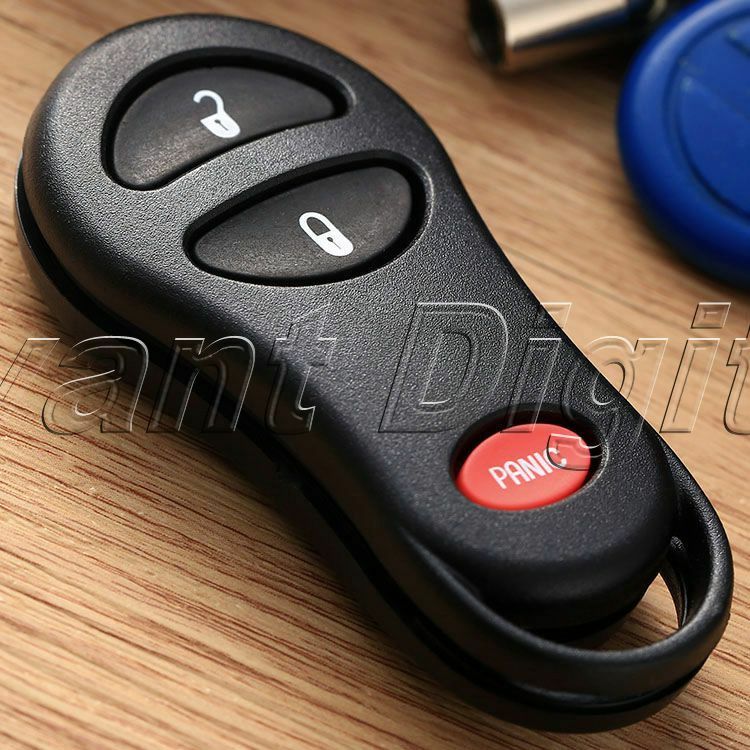 Replacement Entry Keyless Remote Fob Clicker Case Shell For Dodge Chrysler JEEP