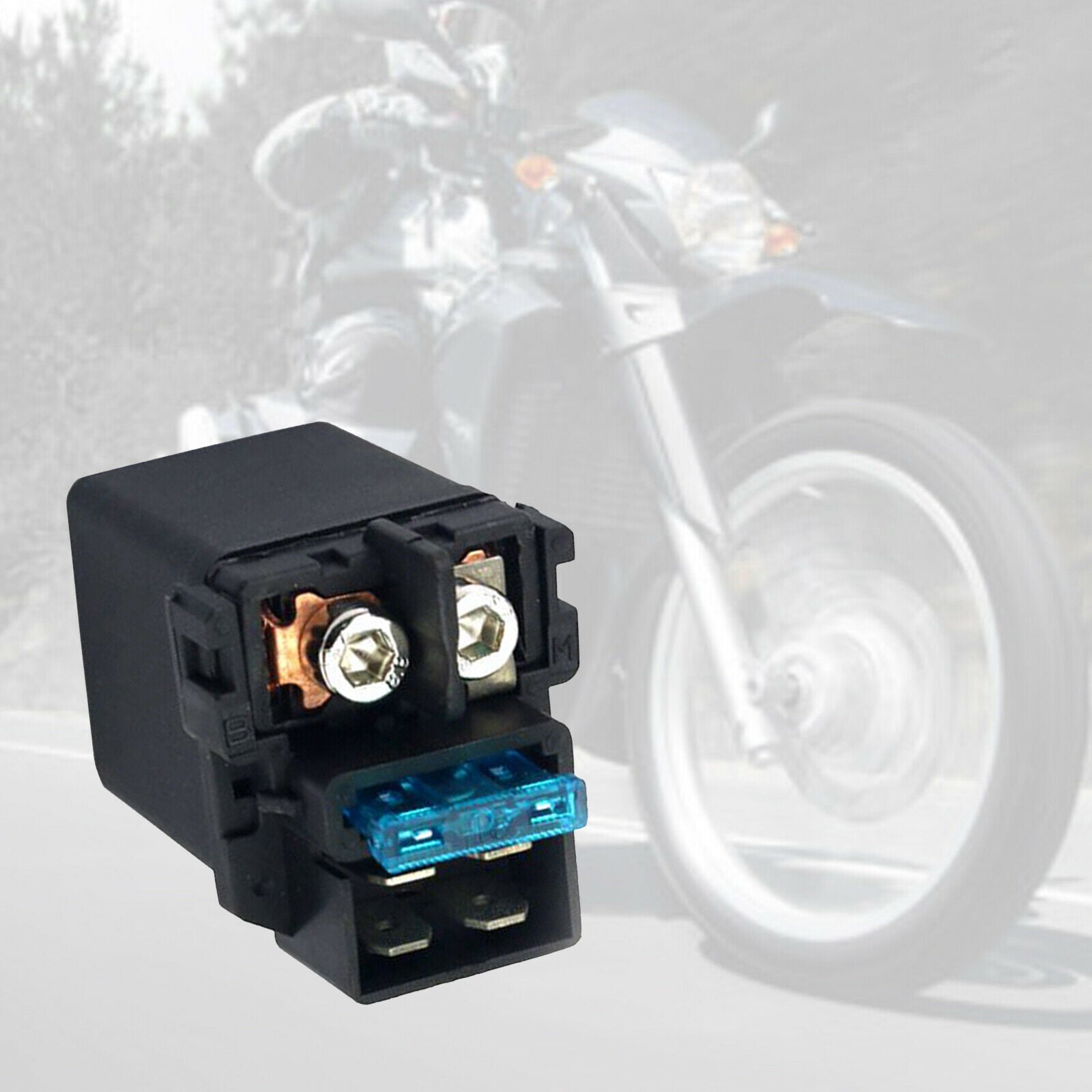 FZ16 Premium Starter Relay Solenoid for Yamaha FZ 16 ABS Plastic and Metal