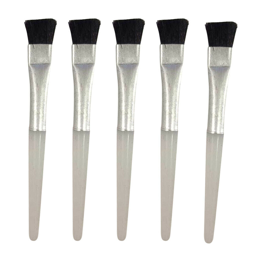 10pcs 4'' Long Aluminum Handles Pen Watch Parts Cleaning Repair Tool Brushes
