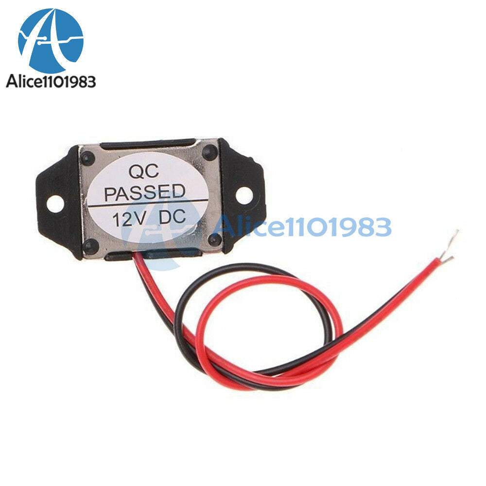 DC 12V 85dB Mini Electronic Alarm Buzzer Constant Tone