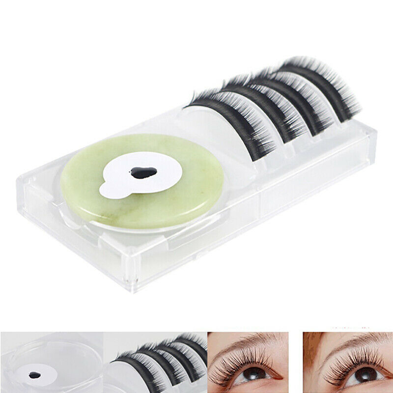 2in1 Glue Pallet Lash Holder Pad For Individual Eyelash Extensions Acrylic TooDD