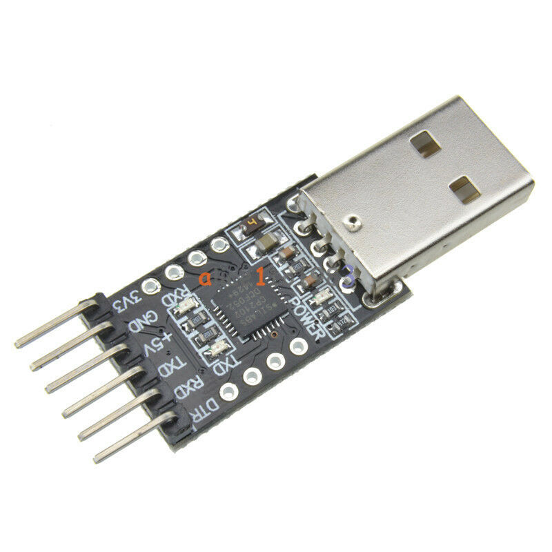 6Pin USB 2.0 to TTL UART Module Serial Converter CP2102 STC Replace Ft232 Module