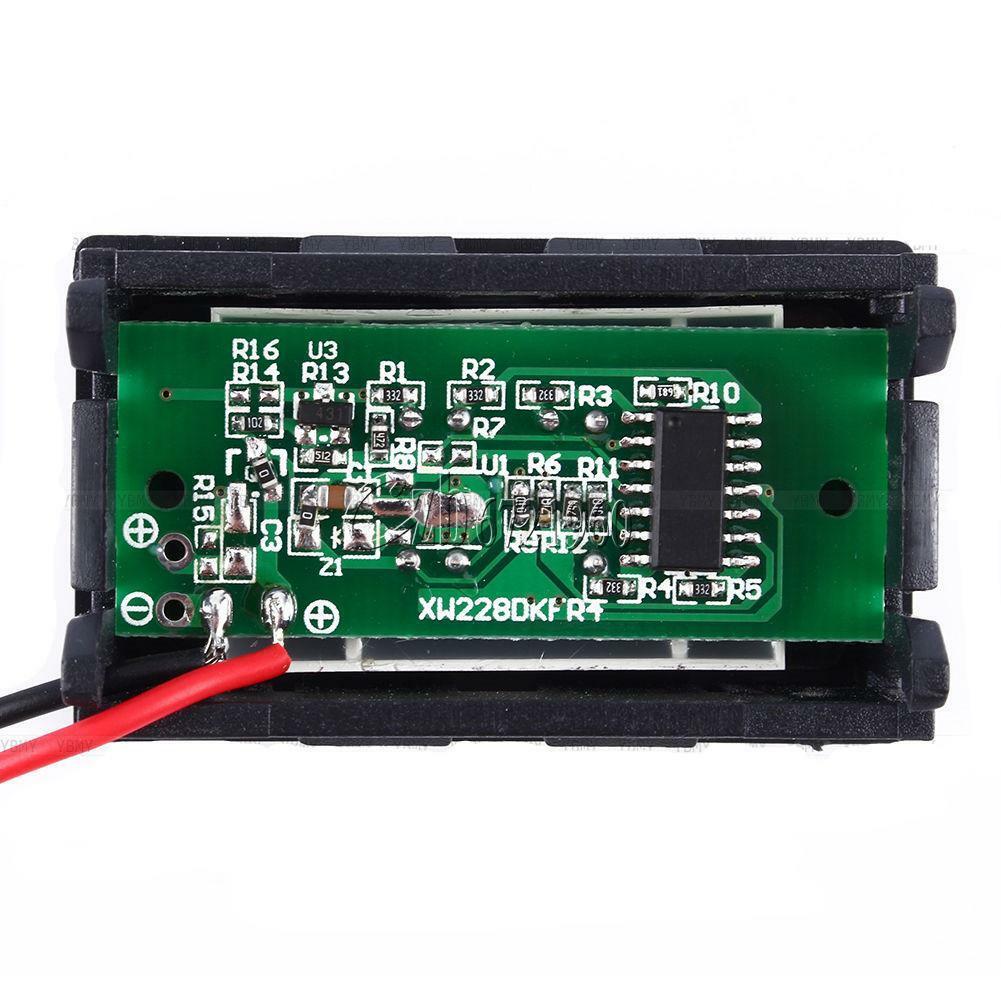 Hot 12V Lead-acid Battery Indicator Capacity Voltage Display LED Tester Meter