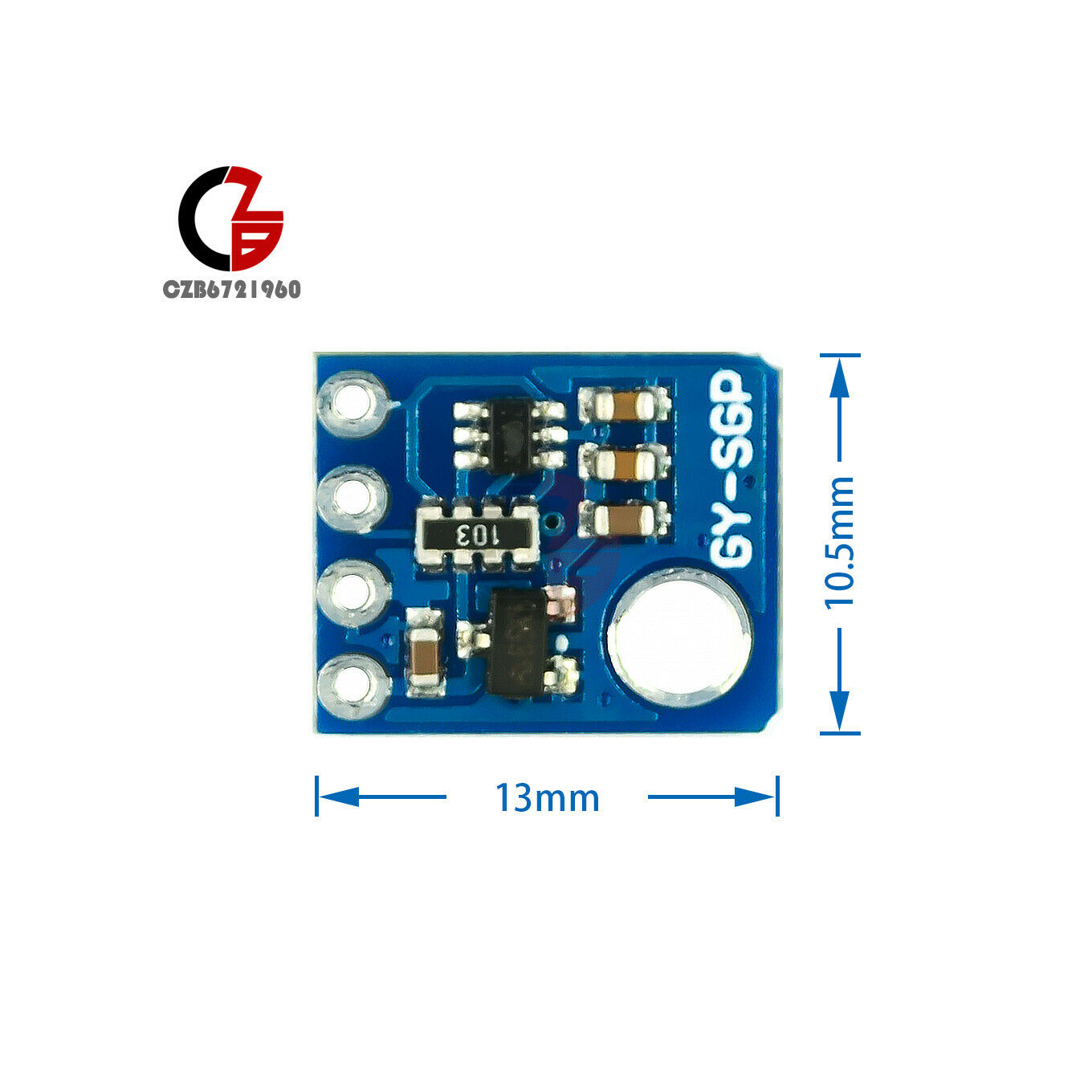 5PCS GY- SGP30 Air Quality Sensor TVOC CO2 Formaldehyde Measurement Test Module