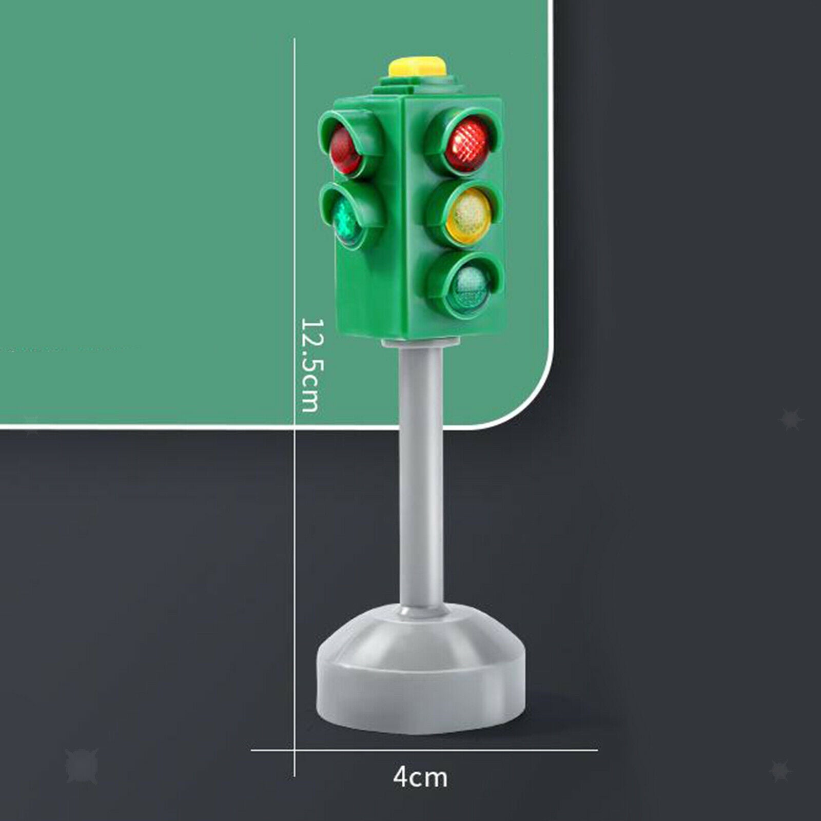 Mini Simualtion Traffic Light Stop Light Road Sign Educational Child Toys