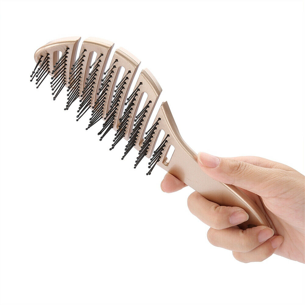 Pro Paddle Radial Comb Hair Brush Massage Combs Hairdressing Styling Hairbrush