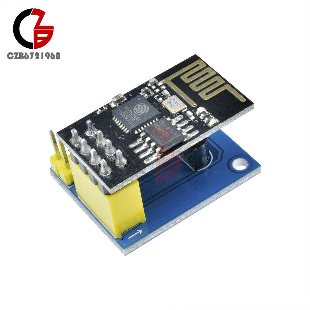 Wireless WIFI ESP8266 ESP-01 Transceiver Board DS18B20 Temperature Sensor Module