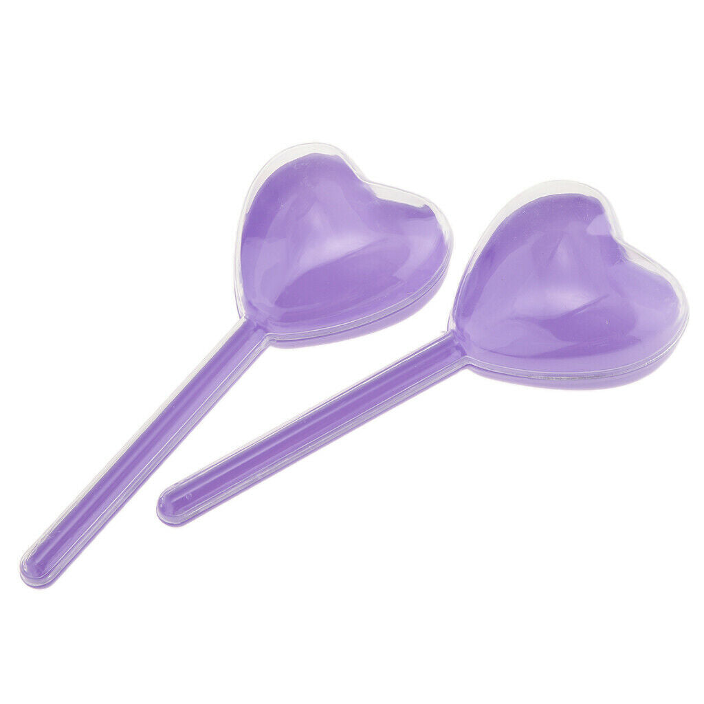 12pcs Love Heart Lolly Candy Box Gift Box Wedding Party Favors Purple