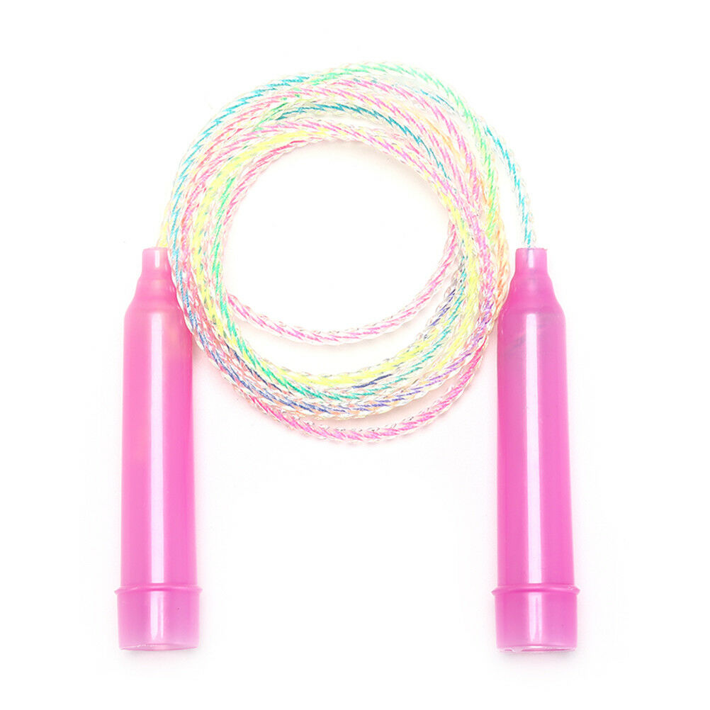 speed wire skipping adjustable gym jump rope fitness exercise color random W Kt