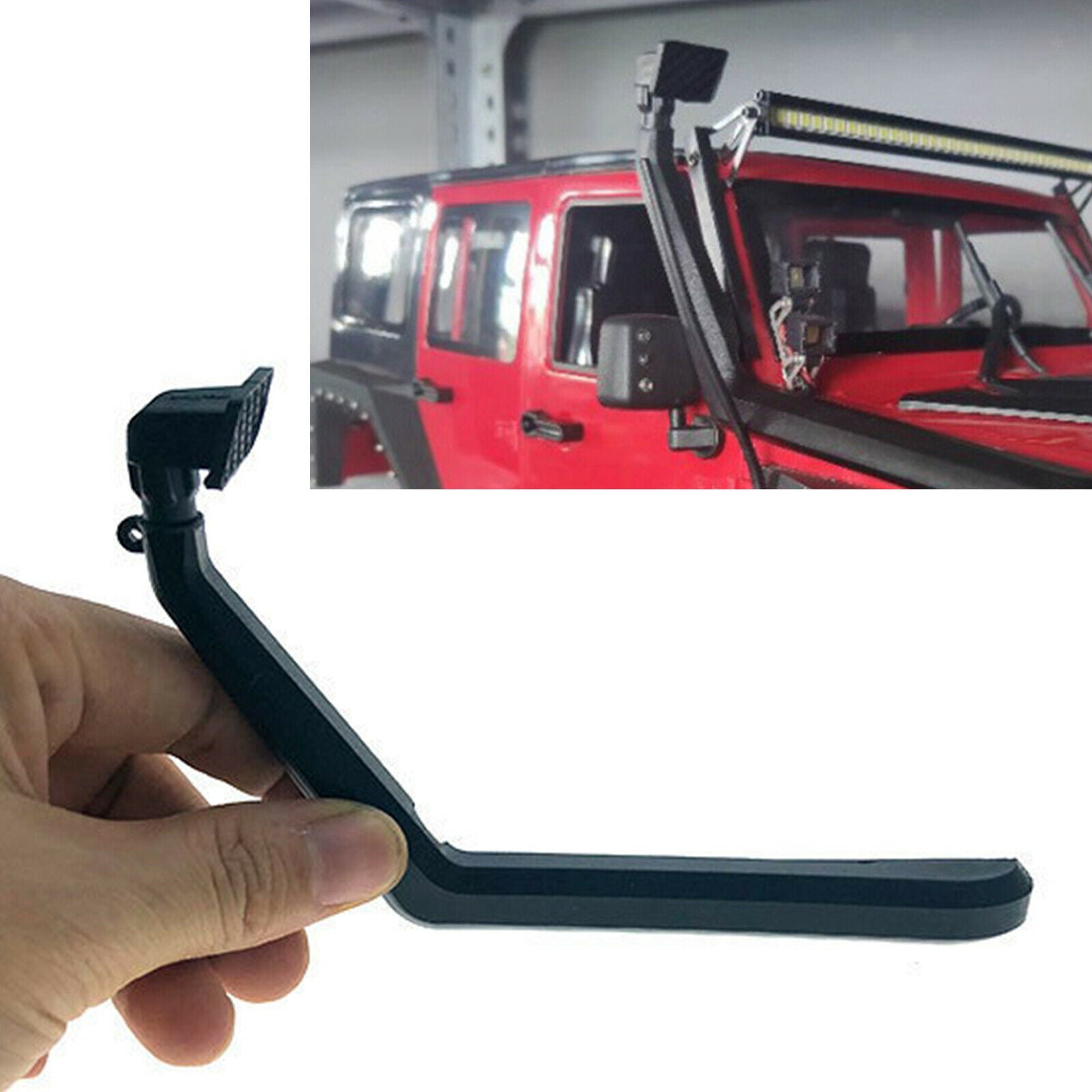 RC Plastic Safari Snorkel for Axial SCX10 II 90046 90047 Buggy DIY Accessory