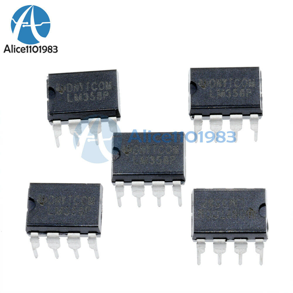 20Pcs LM358P LM358N LM358 DIP-8 OPERATIONAL AMPLIFIERS IC NEW