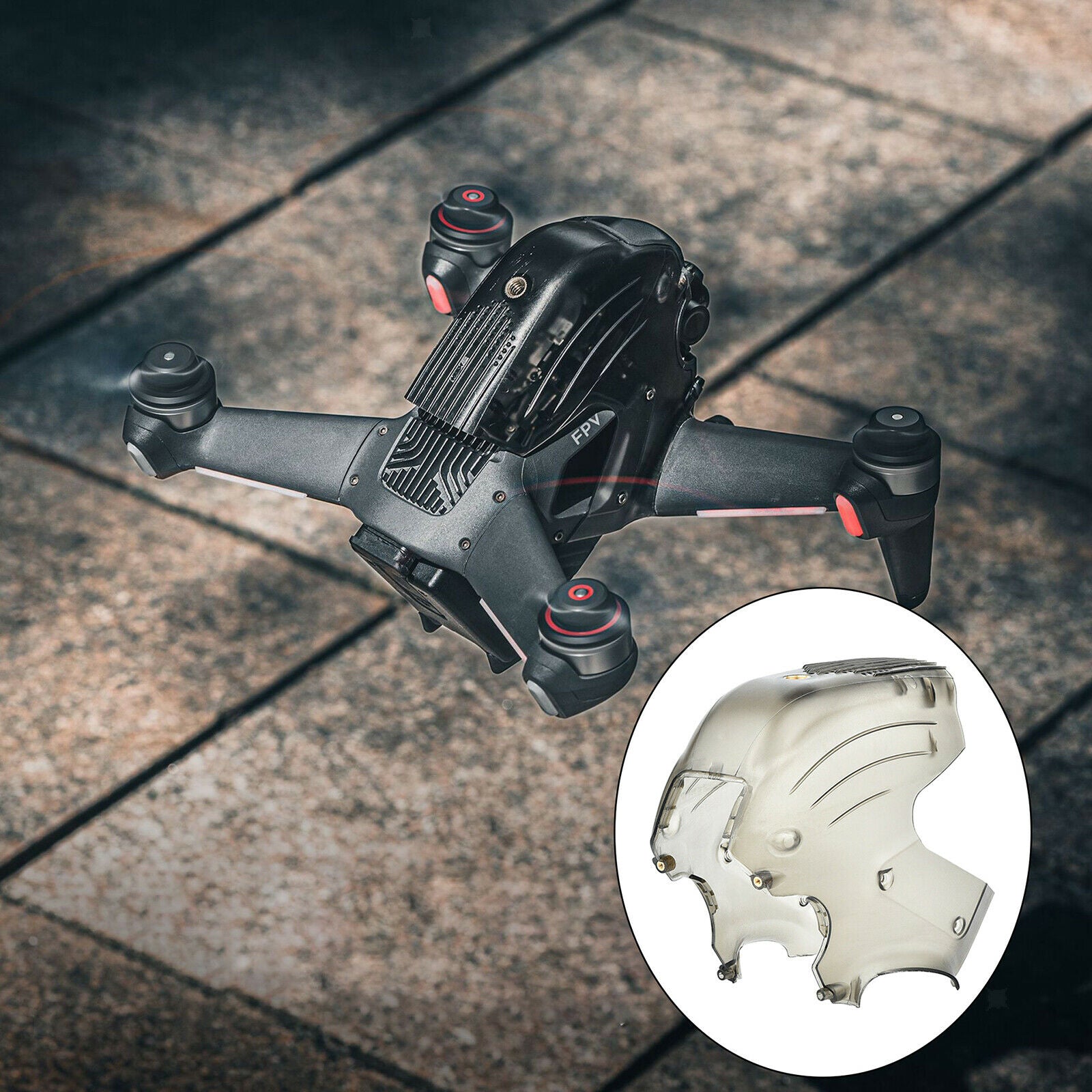 Body Upper Shell Protective Case For DJI FPV Drone Accessories Portable