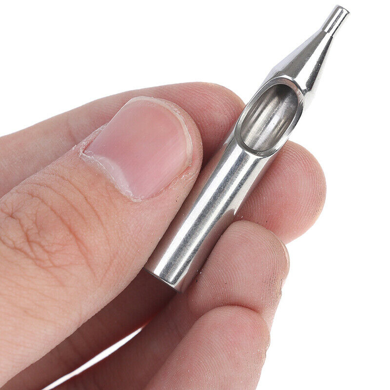 11 Pcs Tattoo Stainless Steel Nozzle Tips Tubes Set Kit For Tattoo Machine GBDA