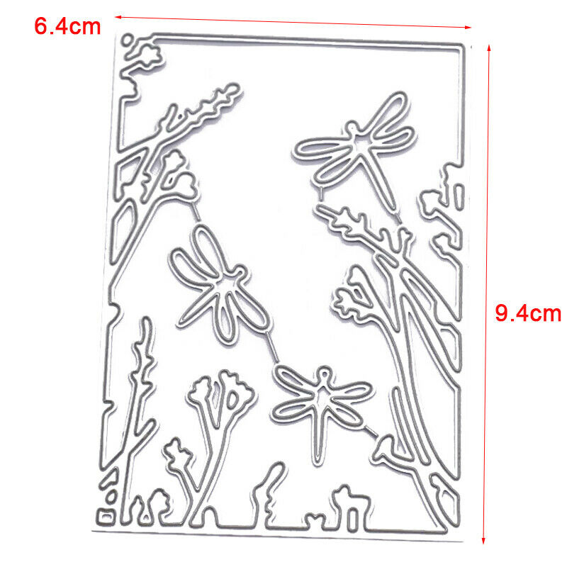 Dragonfly Metal Cutting Dies Stencil DIY Scrapbooking Album Stamp Card Cr.l8