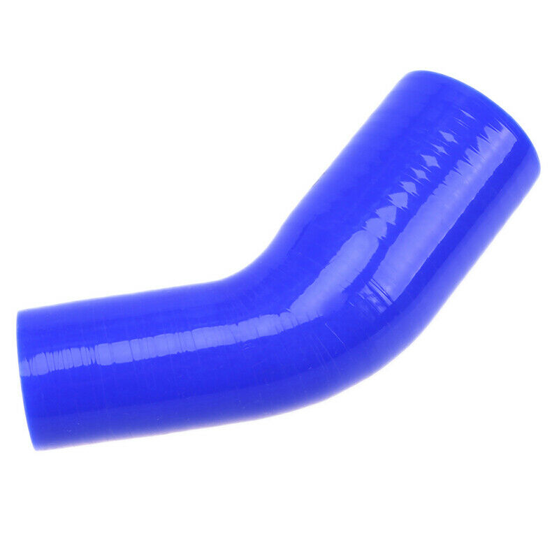 Universal Ca Elbow Silicone Hose 45 degree 2.5"-2" reducer COUPLER Blue