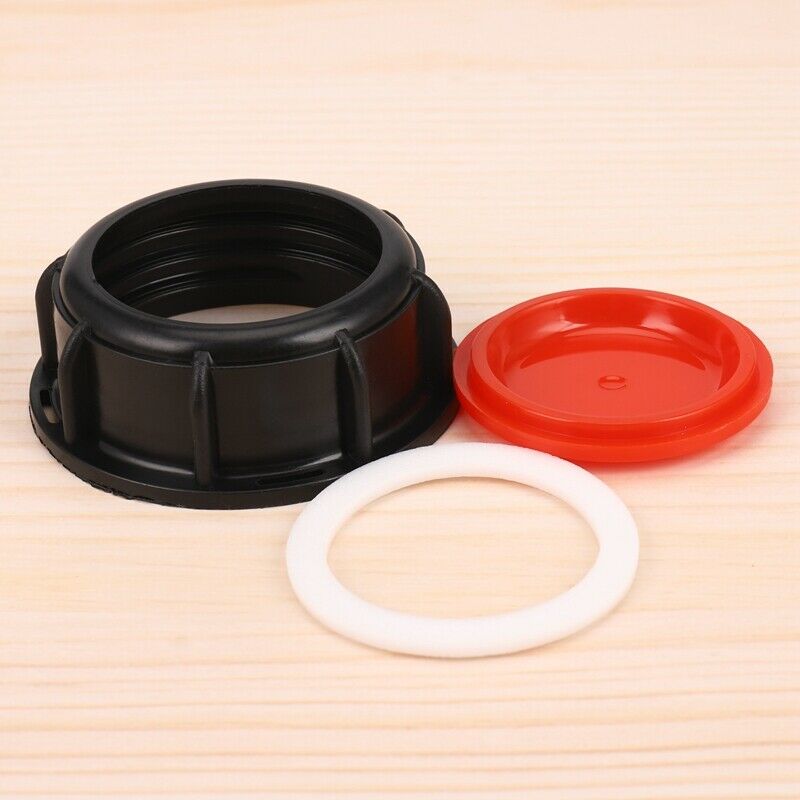 Ibc Tote Tank Drain Cover Extension Spout Hose Nozzle Tap Cap Valve Female ThrJ7