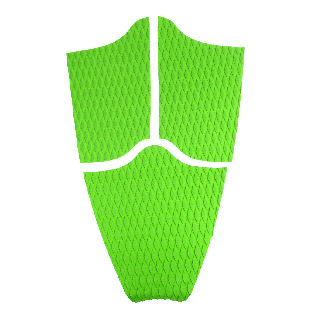 9Pcs EVA Diamond Grooved Surfboard Traction Pad Deck Grip Tail Pads Kitesurf