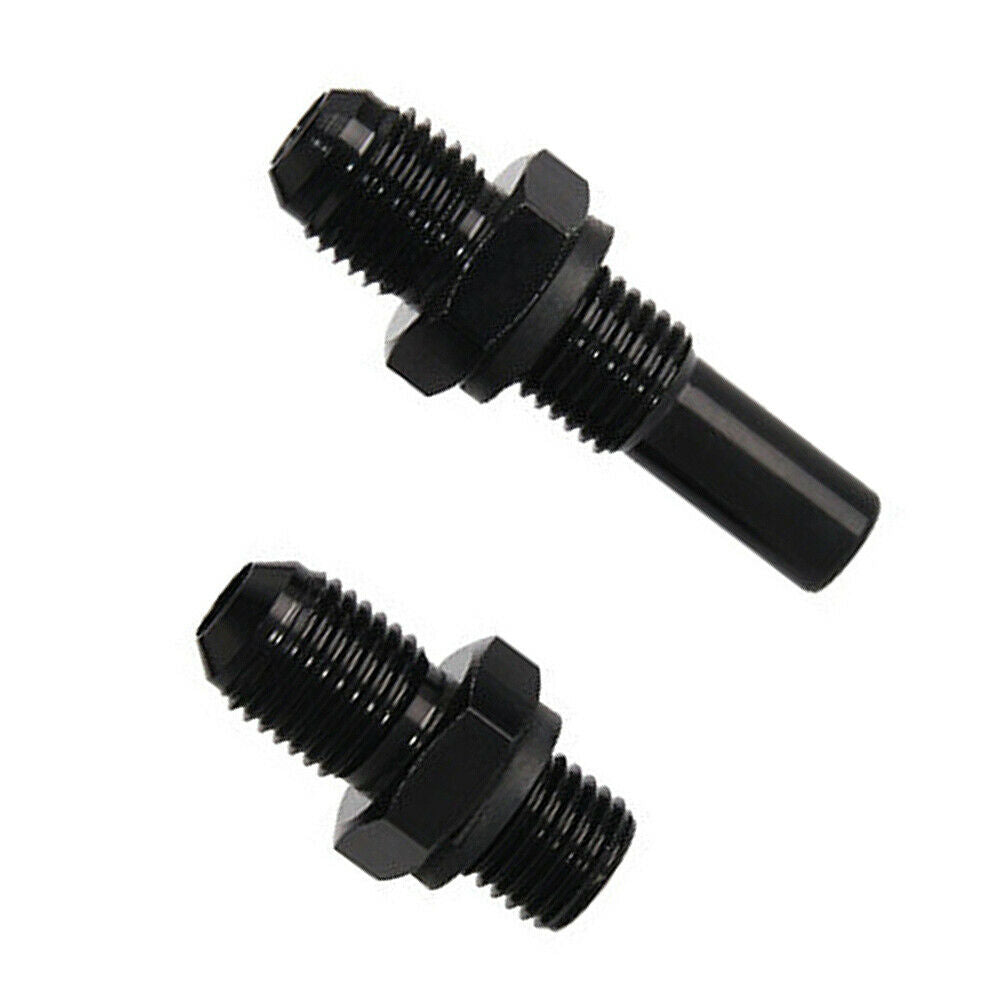 For 4L80E GM Transmission Fittings AN6 -6AN x 1/4NPS Oil Cooler Adapter 2 PCS
