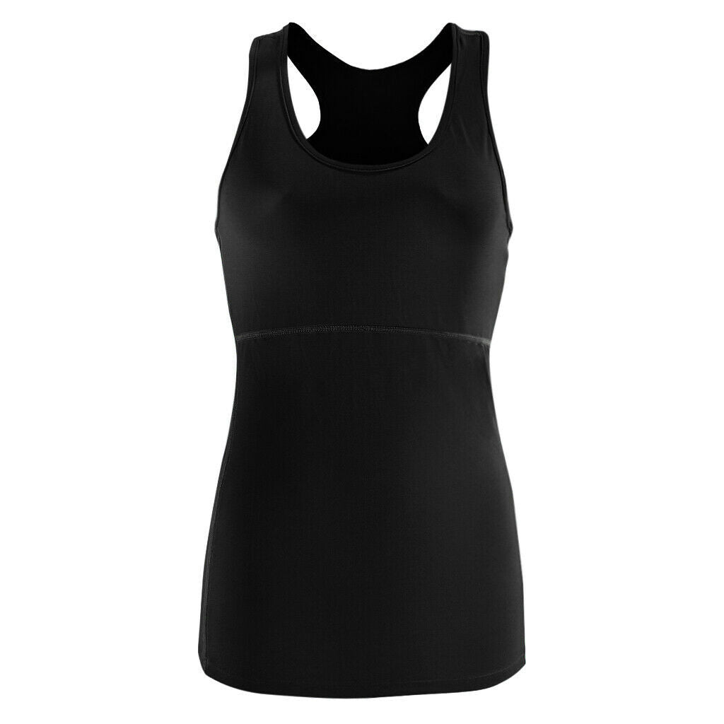2x Sports Women's Tights Vest Running Yoga Fitness Quick-Drying Vest T-Shirt