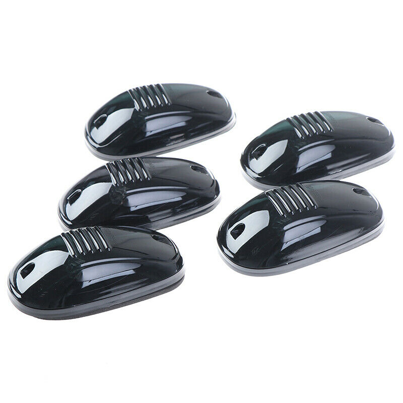 5x 12LED Smoked Cab Roof Top Marker Running Clearance Warm Light For Dodge  _DD