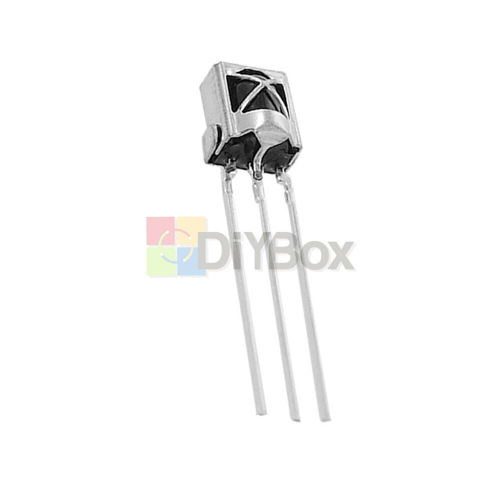 [100PCS] TL1838 VS1838B HX1838 Universal Infrared Receiver with Metal case A857