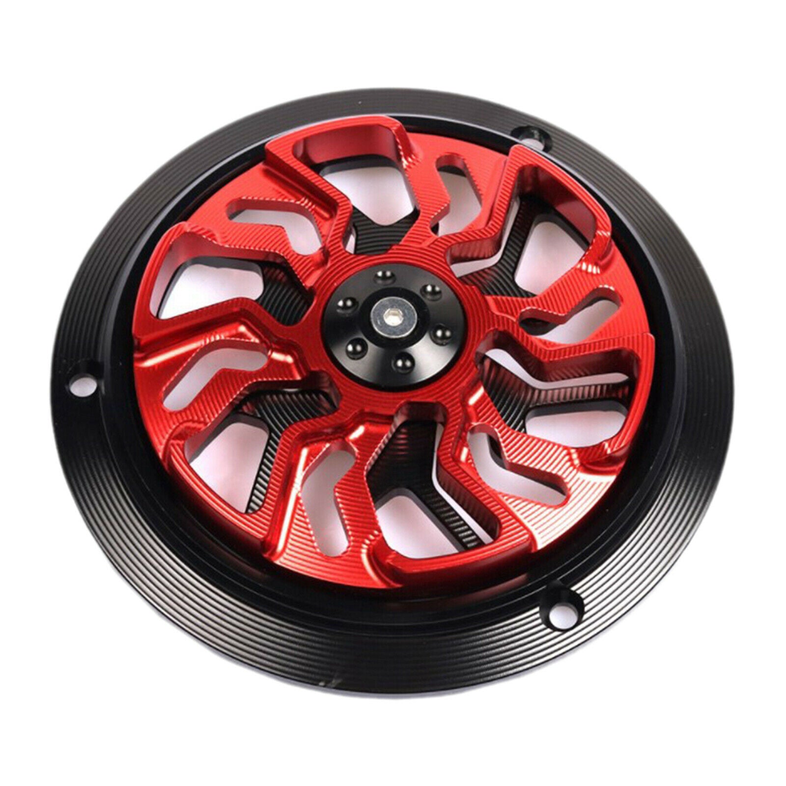 Motorcycle Engine Protector Cover Fan For Vespa Primavera 150 13-20 Red