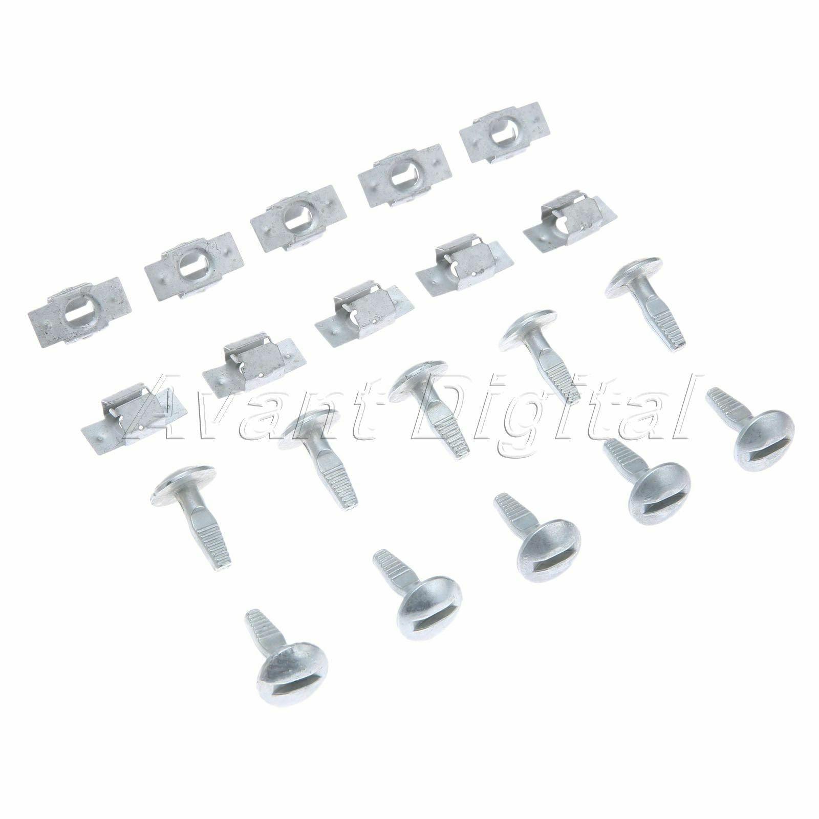 10 Set Fasteners Engine gearbox plate screw clip fit for Citroen C5 C-Quatre