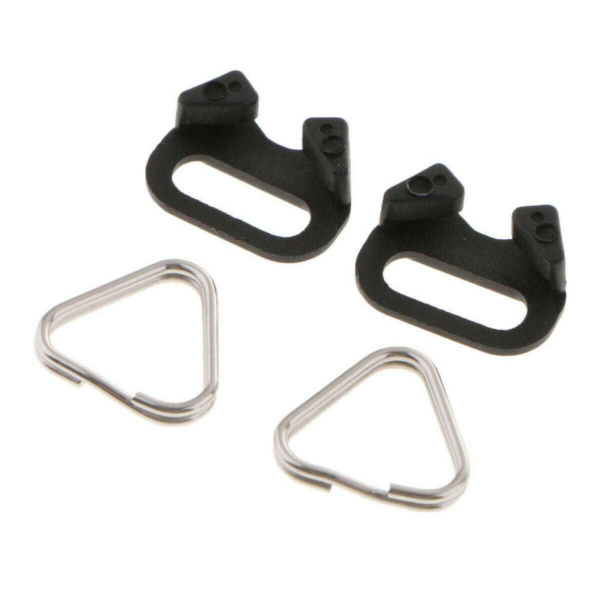 8pcs Camera Strap Triangle Split Ring Hook 10mm for Canon Nikon Sony Olympus