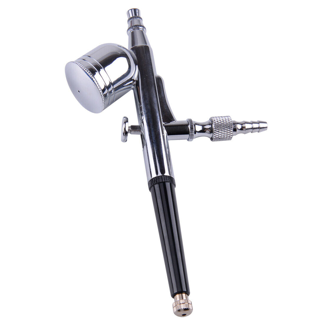 New Dual Action Gravity Feed Spray Airbrush Kit 0.3mm Tattoo Nail Art Metal as