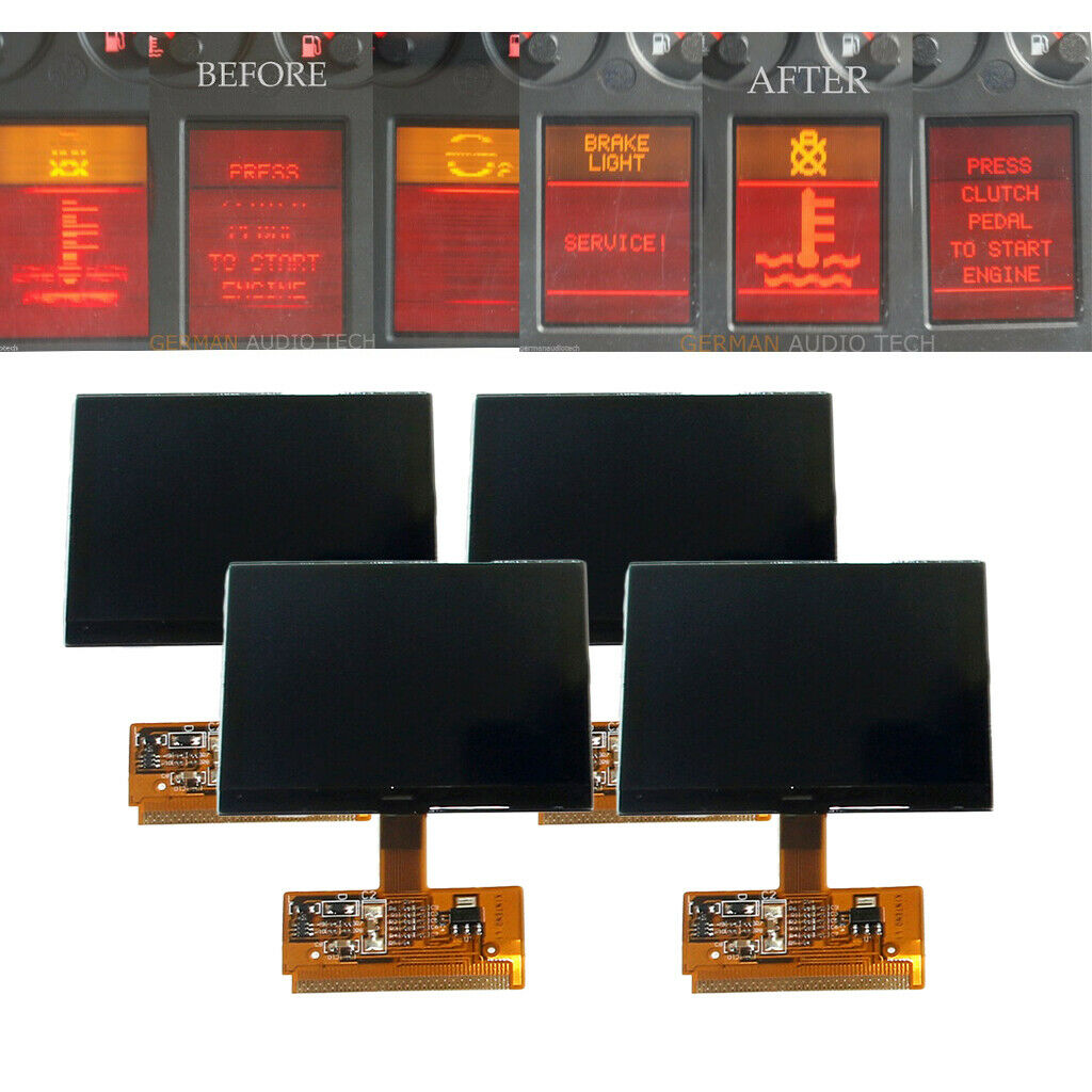 4x VDO Display Instrument Replacement Kit for VW Audi Version A4 A6 B5