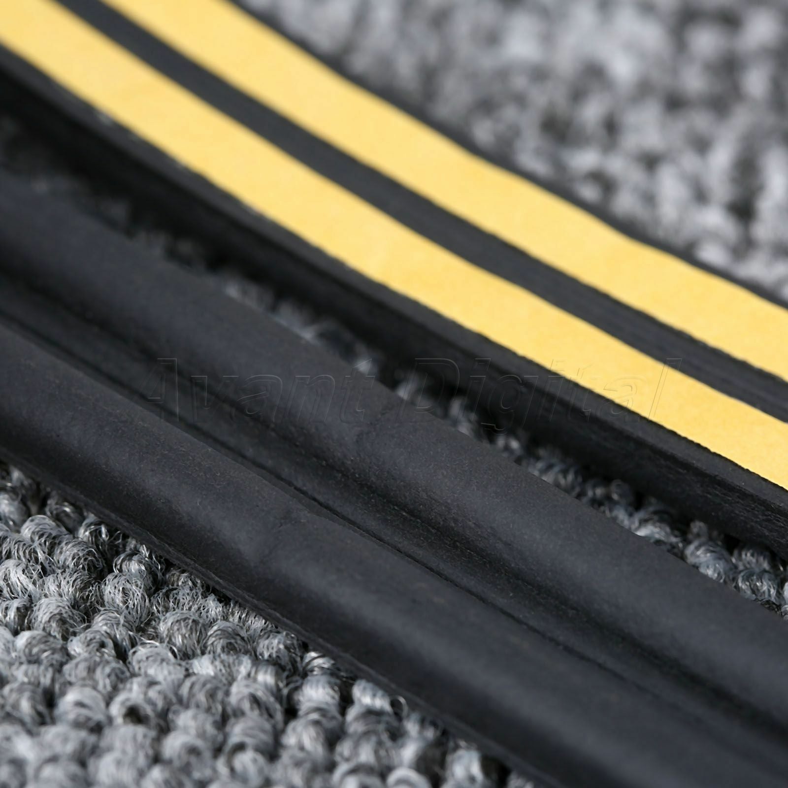 Car Foam Draught Excluder Adhesive Window Door Seal Strip EPDM Rubber 5M P Type