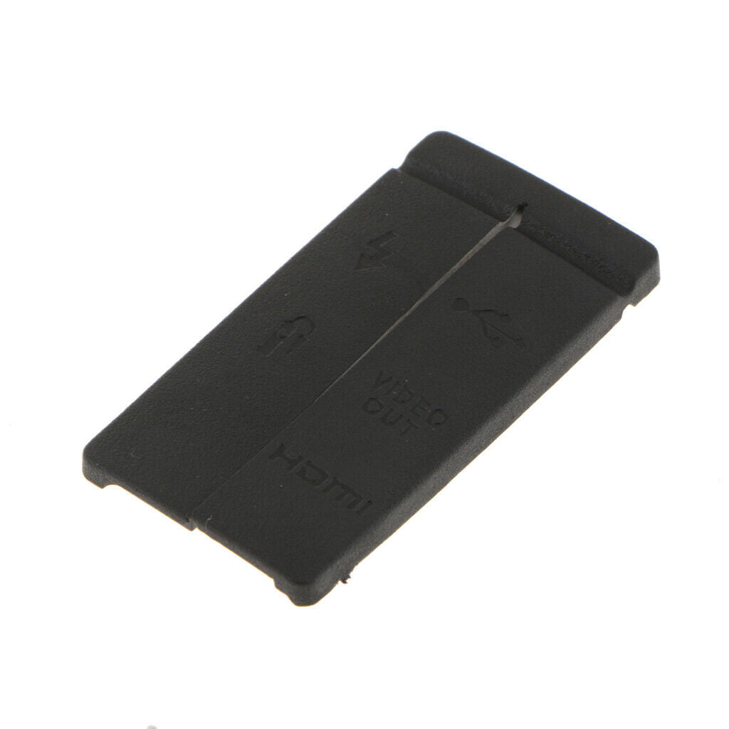 USB/MIC/ /AV OUT Rubber Door Cover Port Skin Replacement for Canon 50D