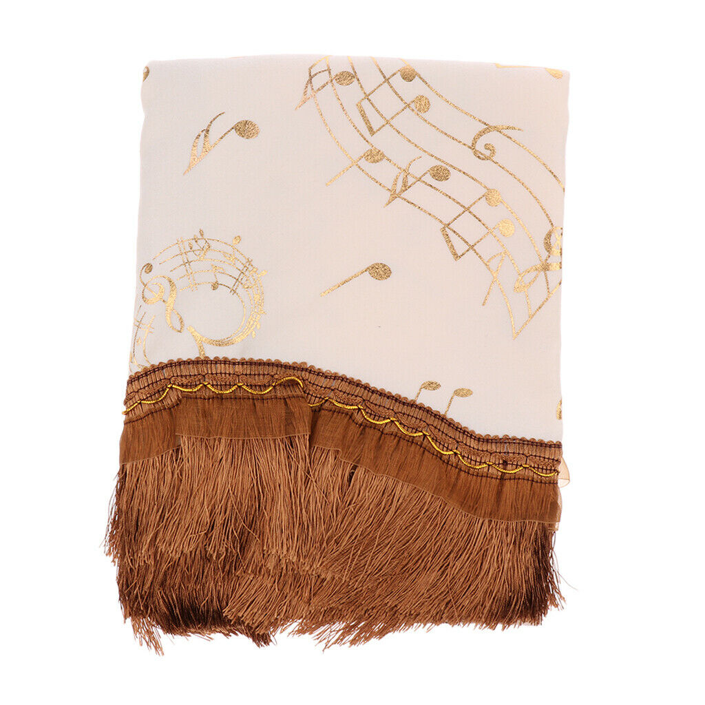 Plush Piano Stool Chair Covers for Solo Pianos Bench Yellow Color