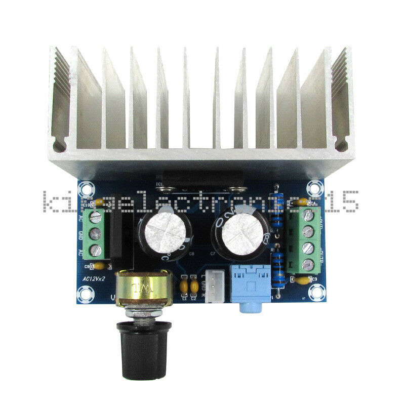 12V Dual 30W*2 TDA1521 HIFI Pure Class A Stereo Audio Power Amplifier Amp Board