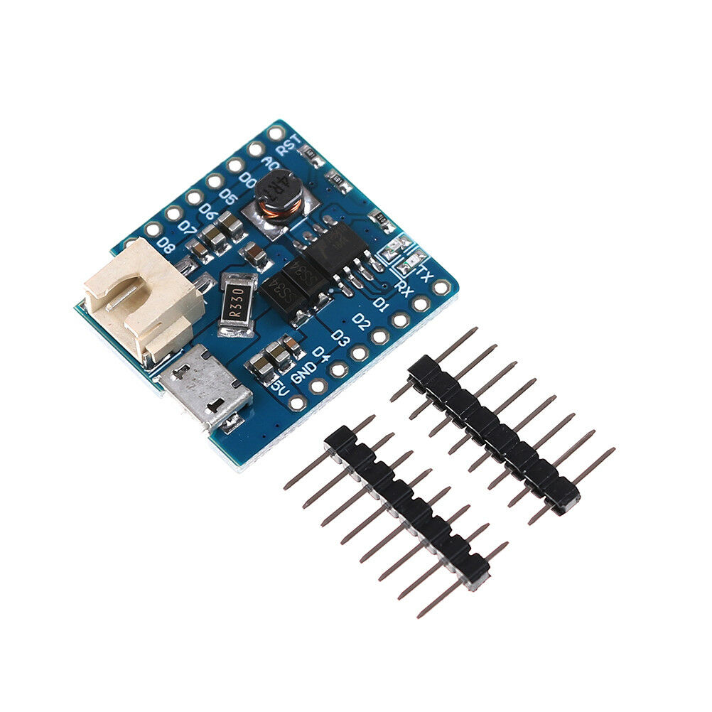 WeMos D1 mini Single Lithium Battery Charging Board D1 Lithium Battery Boost US