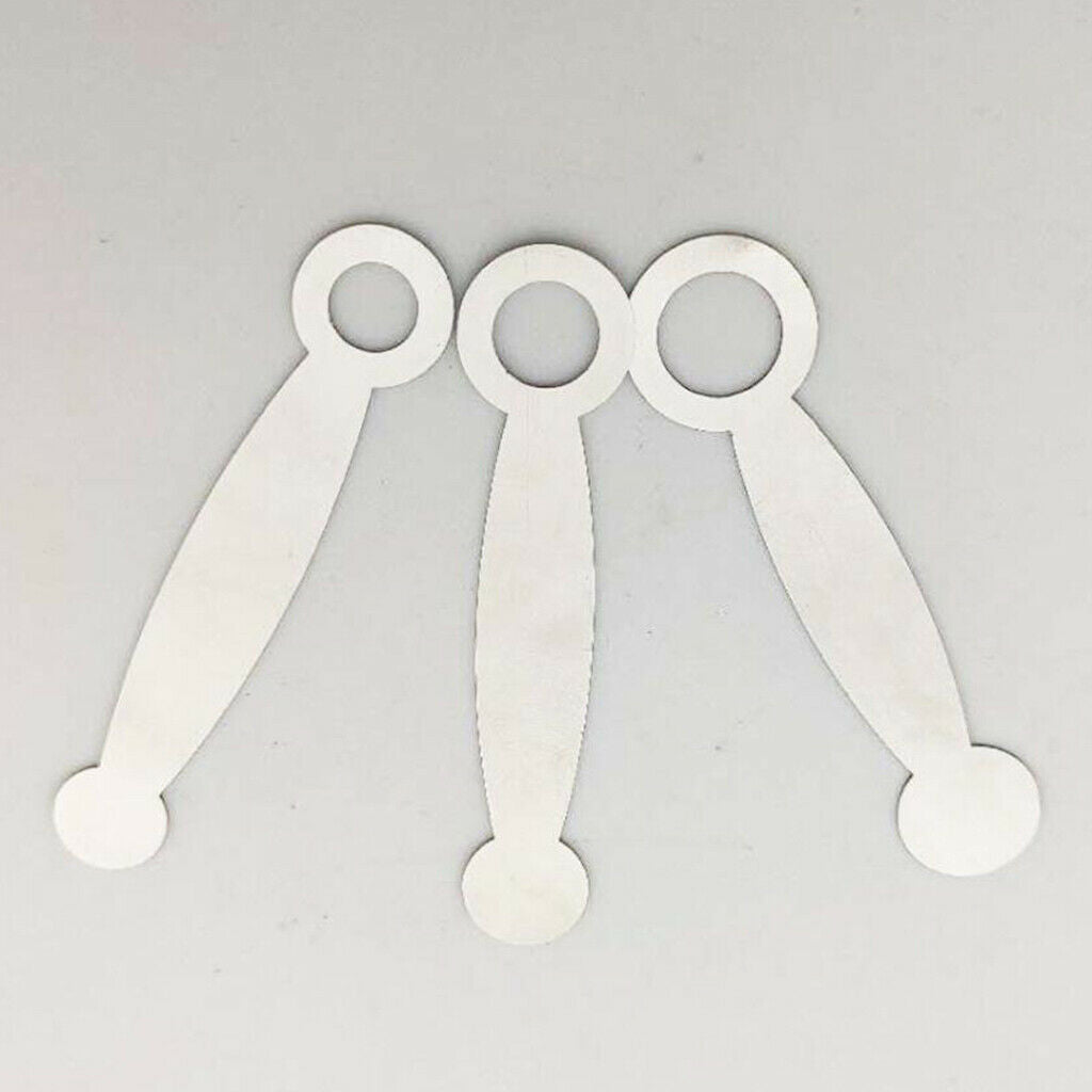 3 Pieces / Set Repair Kits For Stainless Flute Pads Spare Parts For