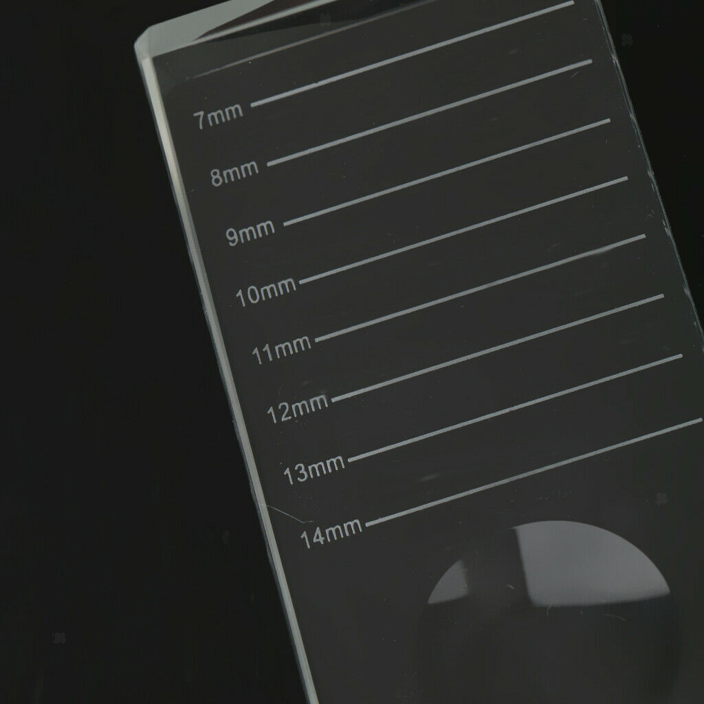 Professional Glass Eyelash Extensions Tool Adhesive Glue Holder - Clear
