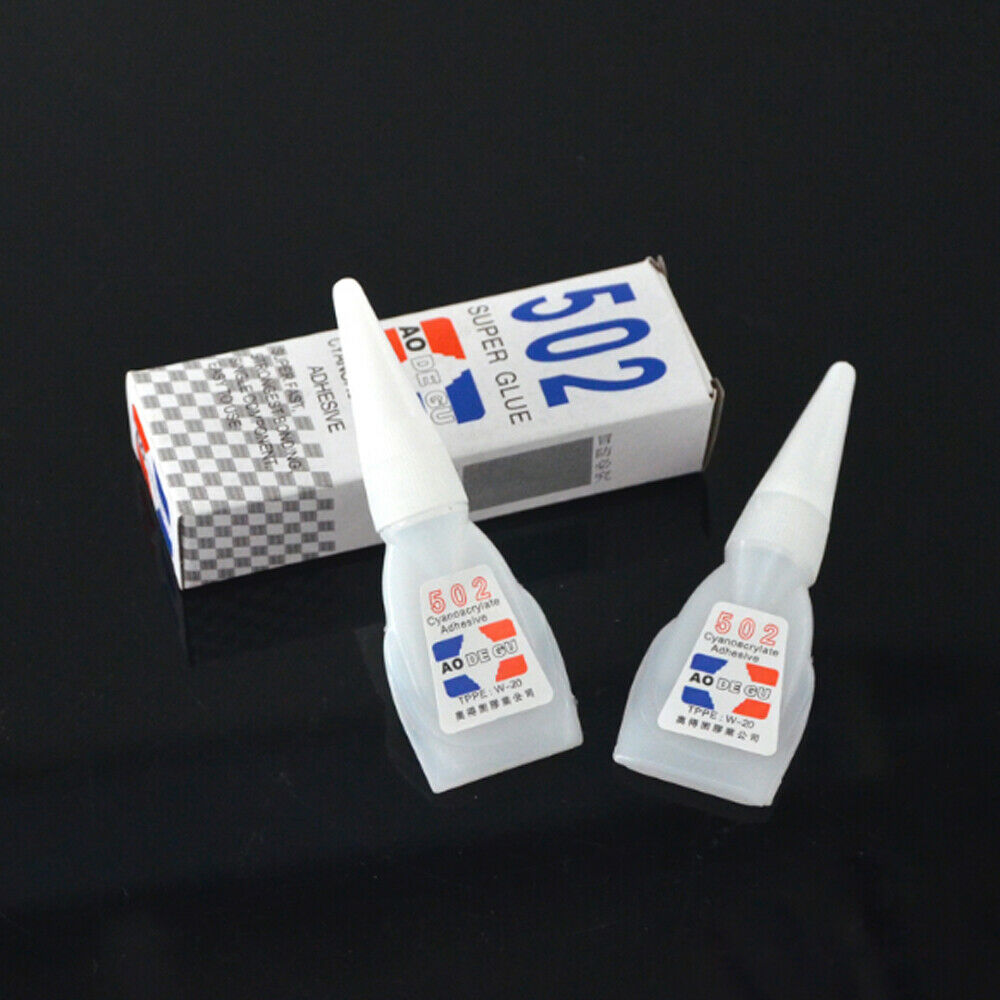 1x Cyanoacrylate Instant Adhesive Adhesion Strong Fast Repair 502 Super Glue