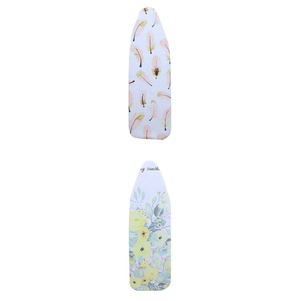 2Piece Protective Heat-resistant Ironing Board Cover Easy Fitted 140x50cm