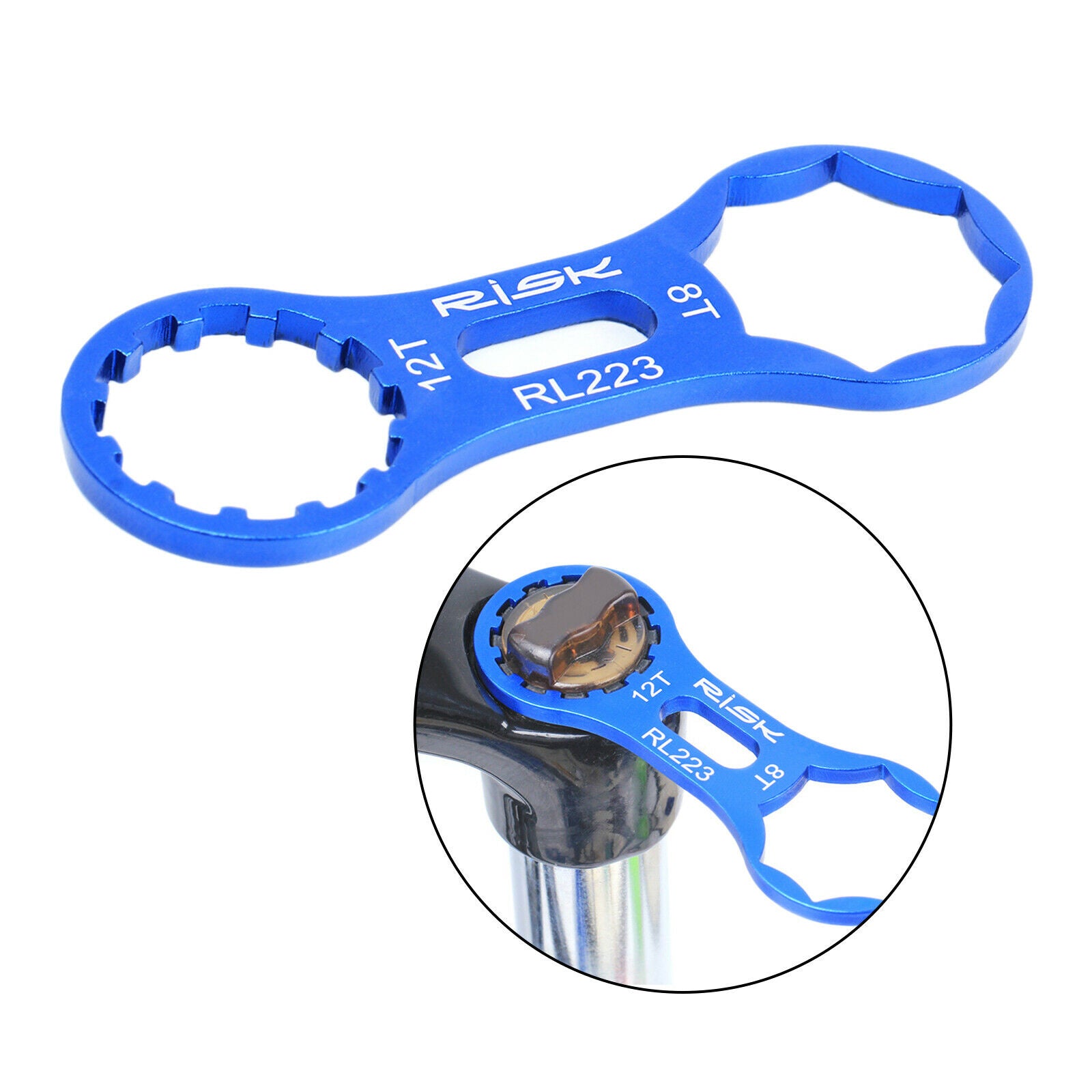 Cycling Front Fork Wrench Mountain Road Dirt Bike Fork Spanner Repairing