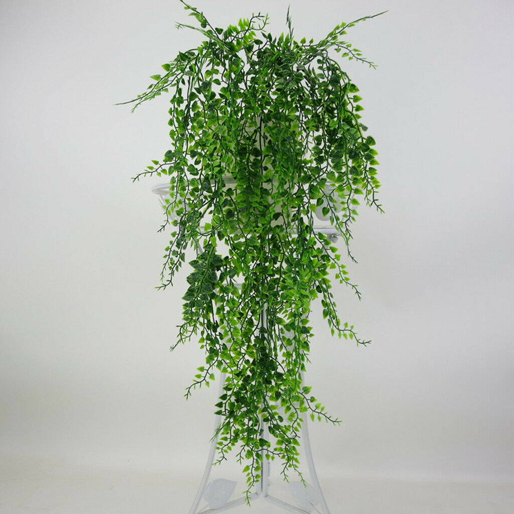 2x Pieces Artificial Plant Vine Foliage for Wedding Fence Garden Decor