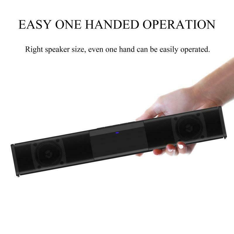 Wireless USB Powered Computer Speakers Subwoofer Wireless Sound Bar for Home