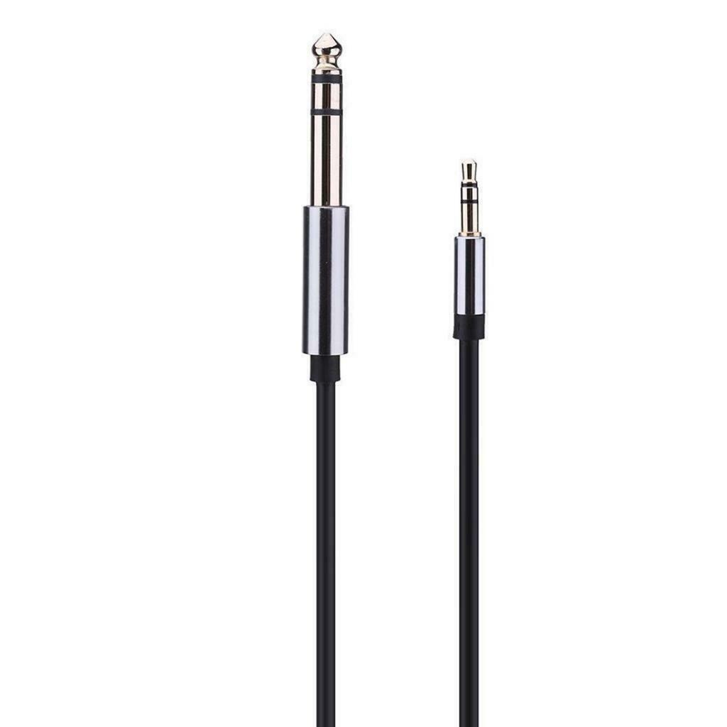 3.5mm Male To 6.35mm Male Stereo Audio Cable for  ,Amplifiers+2
