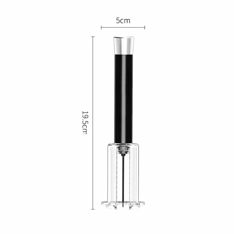 1PCS Durable Red Wine Bottle Opener Cork Remover Air Pump Pressure Tool NewB BU