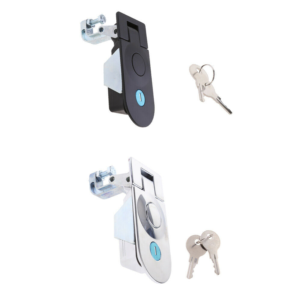 Trailer Toolbox Latch Compression Lever Lock with Keys for Camper RV Truck Tool
